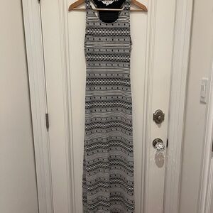 Jack by BB Dakota Black and White Maxi Dress